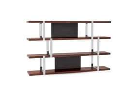 Minotti Dalton "Chrome" Bookcase