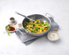 Zwilling 30 cm / 12 inch 18/10 Stainless Steel Wok