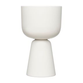 Iittala Plant Pot Beige Stemmed S High