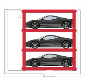 Carmec Underground parking a 3 floor AS-3P