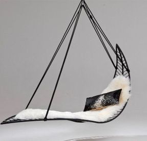 Studio Stirling Leaf Standard Outdoor Hanging Chair