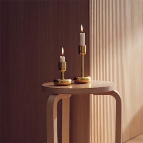 Iittala Candleholder 107mm Brass
