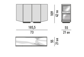 Minotti Jason Sideboards