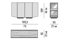 Minotti Jason Sideboards