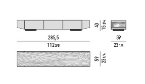 Minotti Jason Sideboards