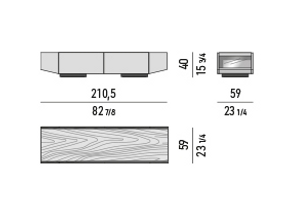 Minotti Jason Sideboards