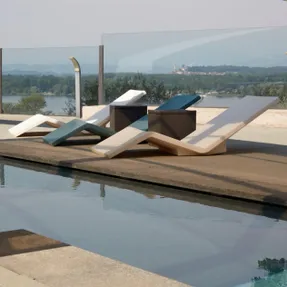 Serralunga Aqua Lounger Moleskin Set of 2