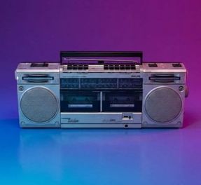 A-bsolument Boombox Bluetooth Philips Vintage 1989