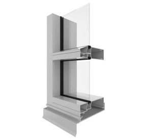 Capral Ags Commercial 601 Narrowline Offset Single Glazed (150mm) Windows