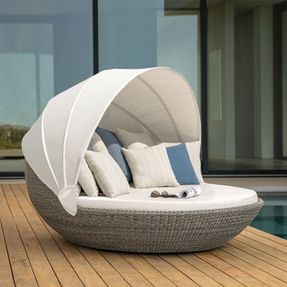 Janus Et Cie Pivot Swivel Daybed With Canopy