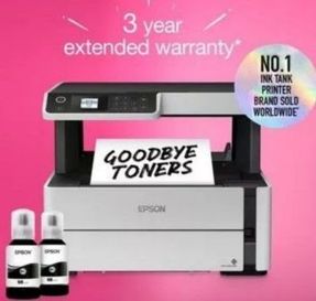 Epson Ecotank Et-m2170 A4 Multifunction Mono Wi-fi Ink Tank Printer