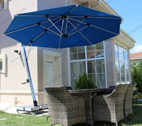 Umbrella House Side Pole Circular Umbrella