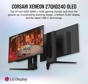 Corsair Xeneon 27qhd240 Oled 27-inch Gaming Monitor