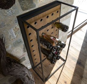 Canel Fucina Design Totem Free Standing Bottle Holder