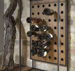 Canel Fucina Design Totem Free Standing Bottle Holder