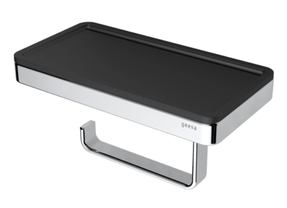 Geesa Toilet Roll Holder With Shelf