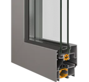 Alumil Hinged insulated system SMARTIA M9660 PHOS