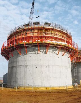 Peri Rundflex Circular Wall Formwork