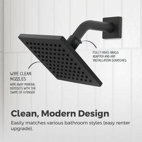 Pfister Faucets Pfirst Modern Raincan Showerhead