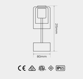 Voltra Lighting Hemera - Megas Table Lamps
