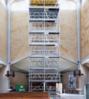 Pilosio P.L.A. Flexible, lightweight aluminum frame scaffolding