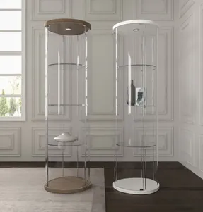 Tonin Casa Ego Round Display Cabinet