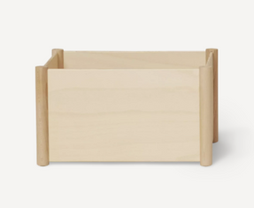 Form & Refine Pillar Storage Box - Medium Beech