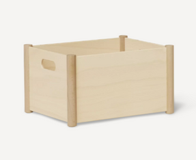 Form & Refine Pillar Storage Box - Medium Beech