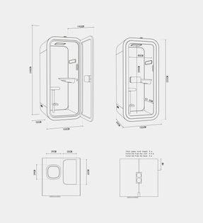 Dancoo Dancoo Dawn Compact Office Pod