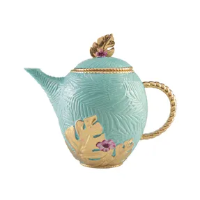 Villari Acapulco Teapot - Aquamarine