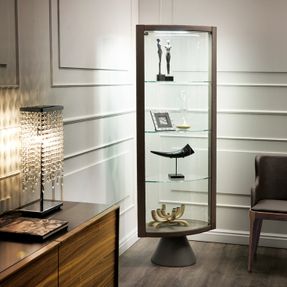 Cattelan Italia Saba Glass Cabinet