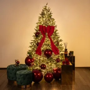 Giuliagrillo Realistic Christmas Tree With Bright Embedded Lights Rgb 18010 Led Mille And A Spruce