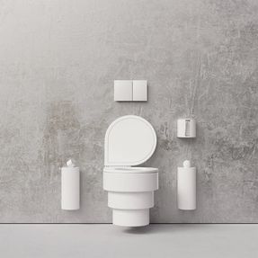 Trone Callipyge Wall - Hung Toilet