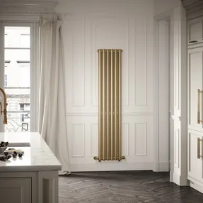 Lusso Piolo Matte Black Designer Radiator