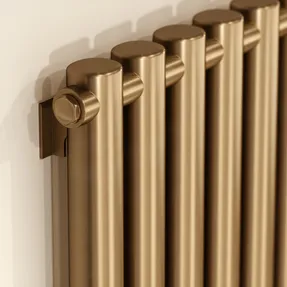 Lusso Piolo Matte Black Designer Radiator
