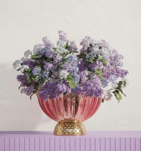 Villari Gran Graal By Emanuele Pangrazi - Lilac Vase