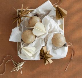 Blomus Kazary Set Of 4 Paper Star Decor