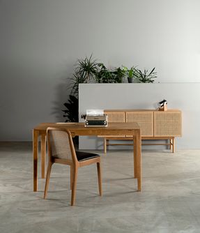 Hans K Racquet Sideboard Oak Oiled