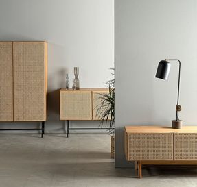 Hans K Racquet Sideboard Oak Oiled