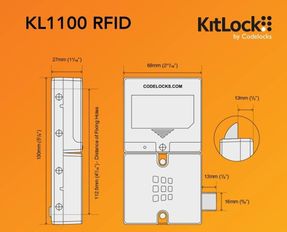 Codelocks KL1100 RFID KitLock Locker Lock