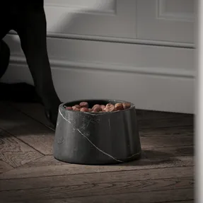 Lusso Vasoni Pietra Grey Marble Dog Bowl