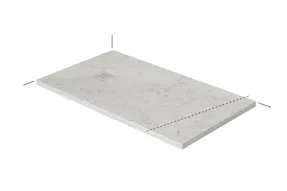 Disenia Blade Stoneware Shower Tray
