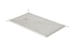 Disenia Blade Stoneware Shower Tray
