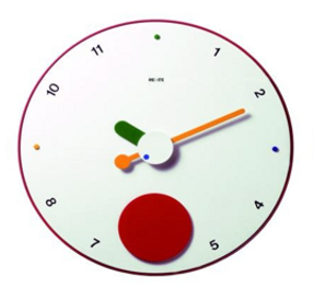 Rexite Contrattempo Pendulum Wall Clock