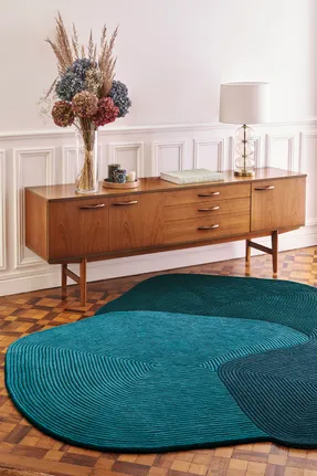Toulemonde Bochart Tumulus Safran Rug