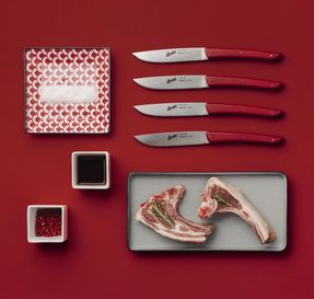 Berkel Color Set Of 4 Steak Knives Cream