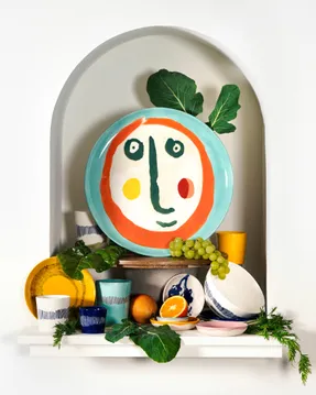 Serax Dessert Plate With Face 1 Feast
