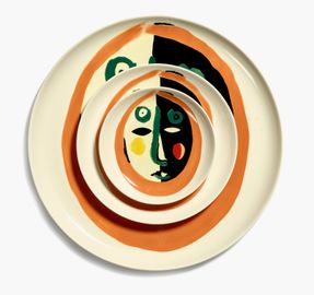 Serax Dessert Plate With Face 1 Feast
