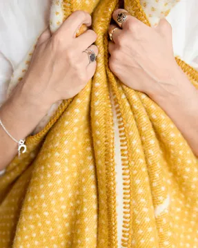Northern Fall throw blanket