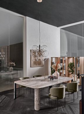 Gallotti & Radice Prism Divider Bookcase